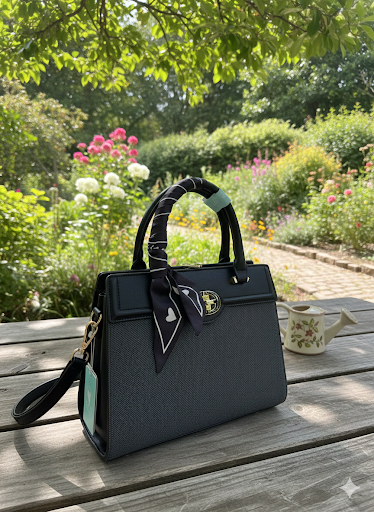 Sac à main noir de luxe